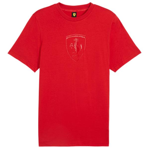 Футболка для мужчин Puma Ferrari Race Tonal Big Shield Tee 100% хлопок/ Красный photo 1
