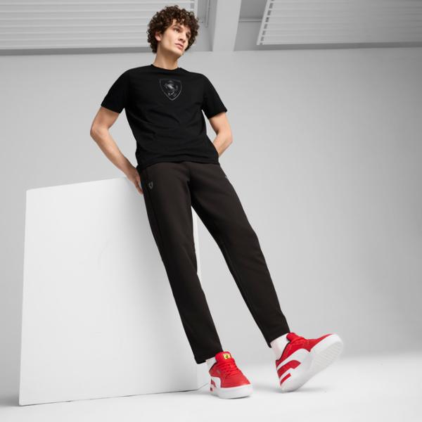 Футболка для мужчин Puma Ferrari Race Tonal Big Shield Tee 100% хлопок/ Black photo 4