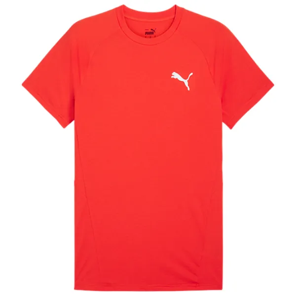 Tricou pentru bărbați Puma Evostripe Tee 35% vâscoză/ Red photo 1