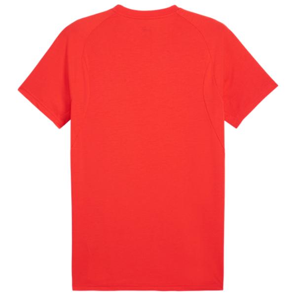 Tricou pentru bărbați Puma Evostripe Tee 35% vâscoză/ Red photo 2