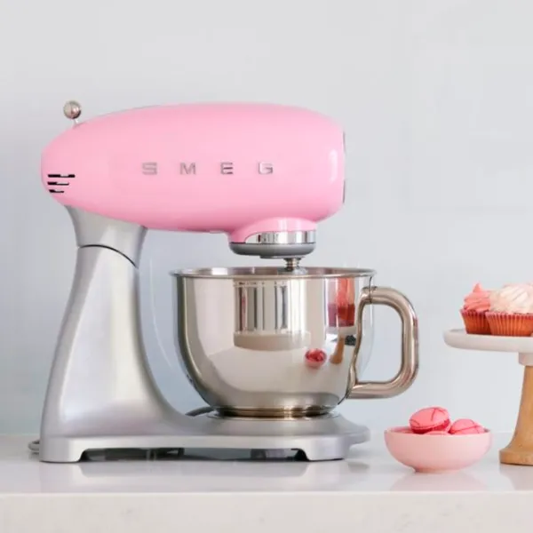 Mixer Smeg SMF02PKEU 800 W/ Pink photo 6