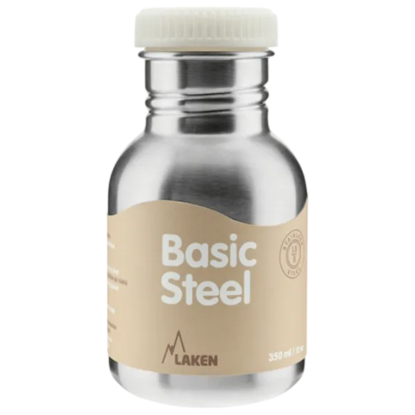 Sticlă pentru apă Laken Basic Steel Argintiu photo 1