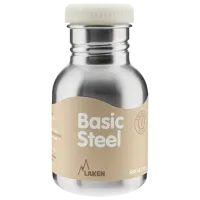 Бутылка для воды Laken Basic Steel Серебро
