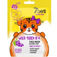 Mască pentru față 7DAYS Mască de față din țesătură Mască/ Toate tipurile