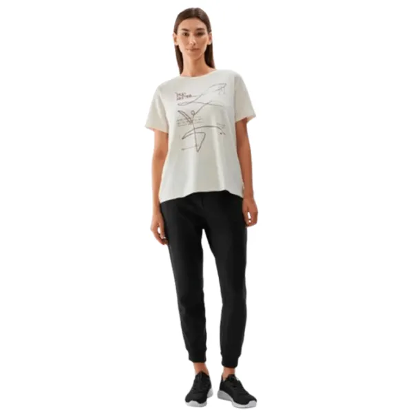 Спортивные брюки для женщин 4F 4faw23ttrof471 S/ Black photo 3 Спортивные брюки для женщин 4F 4faw23ttrof471 S/ Black photo 3