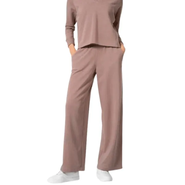 Pantaloni sportivi pentru femei 4F TROUSERS CAS F129 4FSS23TTROF129 S/ Brown photo 2