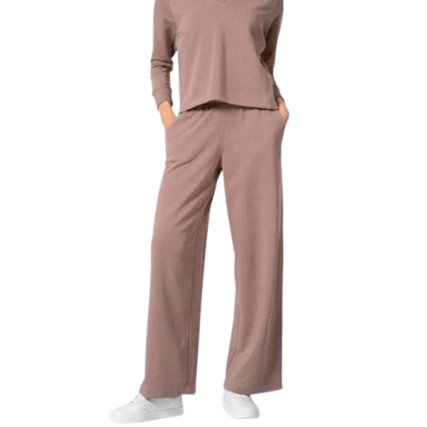 Pantaloni sportivi pentru femei 4F TROUSERS CAS F129 4FSS23TTROF129 S/ Brown photo 2
