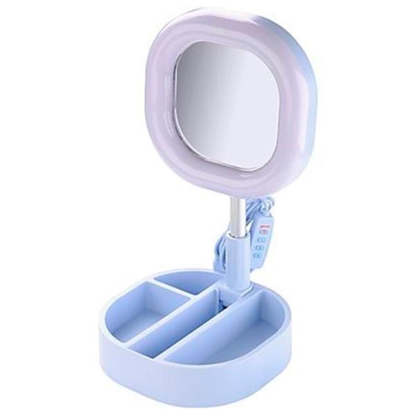 Кольцевая лампа Cellularline Selfie Ring Mirror 152 мм Светло-синий photo 6