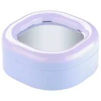Lampă circulară Cellularline Selfie Ring Mirror 152 mm Light Blue photo 7