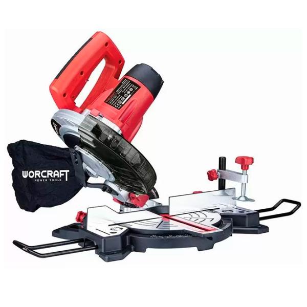 Fierăstrău pentru tăieri înclinate Worcraft MST14-210 210 mm/ Red photo 2