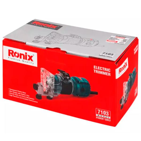 Maşina de frezat Ronix RONIX 7103 550 W/ Blue photo 5