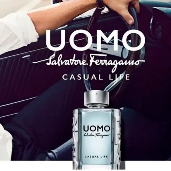 Парфюм для мужчин Salvatore Ferragamo UOMO CASUAL LIFE Туалетная вода / Фужерный  photo 5 Парфюм для мужчин Salvatore Ferragamo UOMO CASUAL LIFE Туалетная вода / Фужерный  photo 5