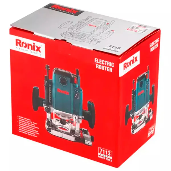 Maşina de frezat Ronix RONIX 7113 2100 W/ Blue photo 4