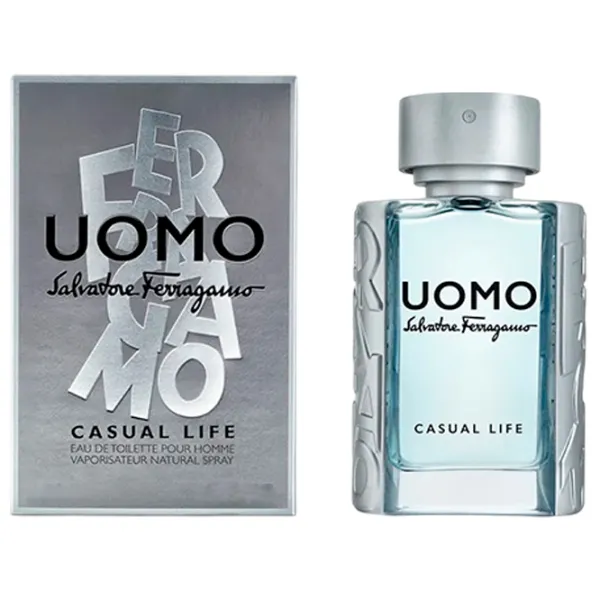 Парфюм для мужчин Salvatore Ferragamo UOMO CASUAL LIFE Туалетная вода / Фужерный  photo 1