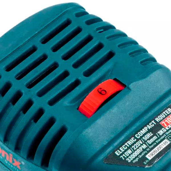 Maşina de frezat Ronix RONIX 7108 710 W/ Inox photo 4
