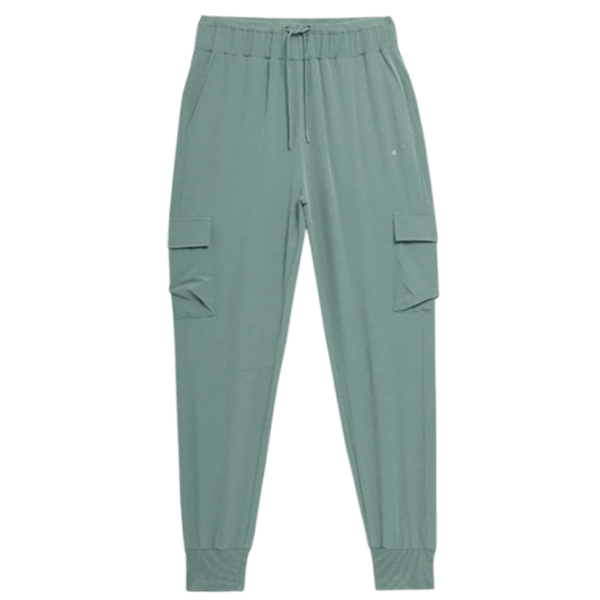 Pantaloni sportivi pentru femei 4F h4l22-spdc010 M/ Olive photo 1