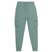 Pantaloni sportivi pentru femei 4F h4l22-spdc010 M/ Olive