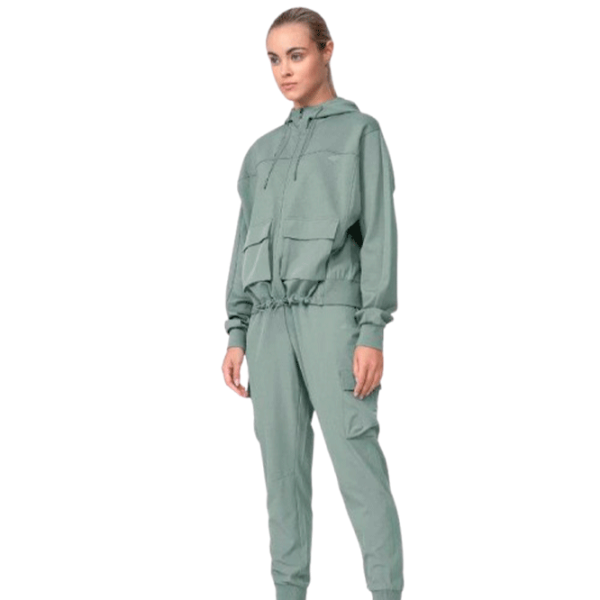 Pantaloni sportivi pentru femei 4F h4l22-spdc010 M/ Olive photo 2