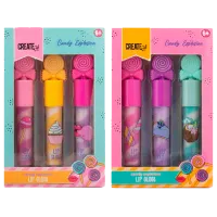 Set de creație Create it Candy Explosion Lip Gloss 84809 6+/ Multicolor Multicolor