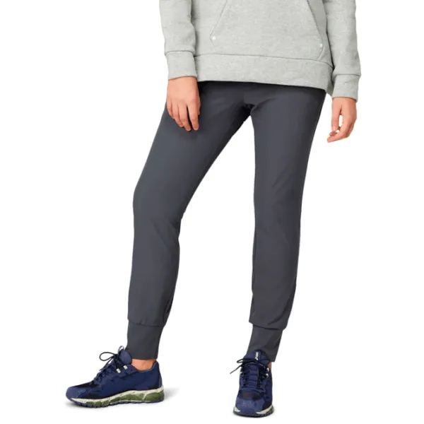 Pantaloni sportivi pentru femei Asics Stretch tapered pant 2032c038 021 S/ Gray photo 1