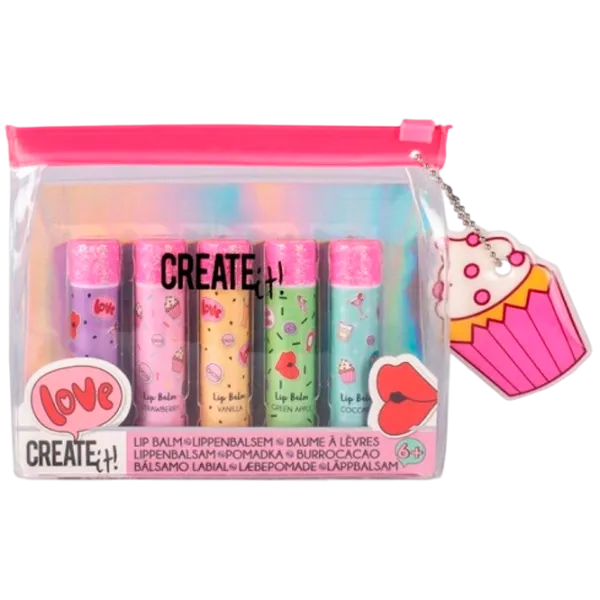 Set de creație Create it Balsam de buze în gentuță 84531V1 6+/ Multicolor Multicolor photo 1