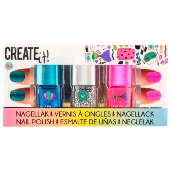 Set de creație Create it Nagellak Mermaid 84134 6+/ Multicolor Multicolor photo 1