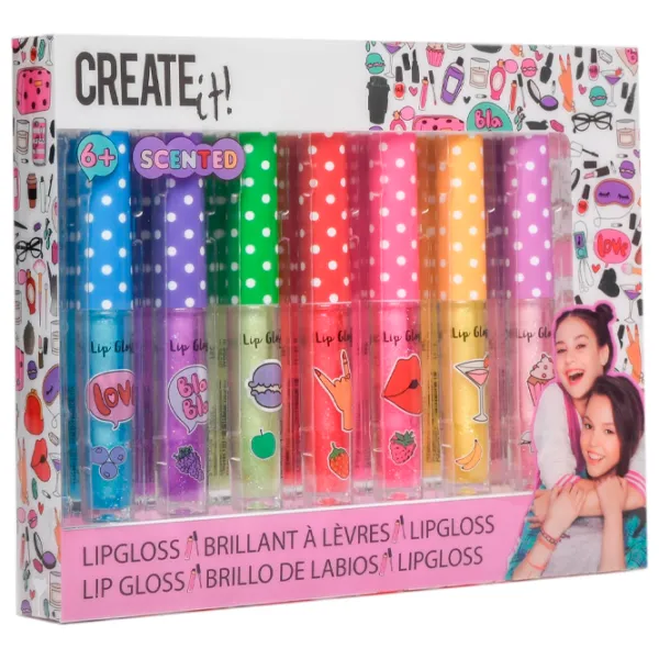 Set de creație Create it Lip Gloss Balsam de buze cu gliter 84144 6+/ Multicolor Multicolor photo 3
