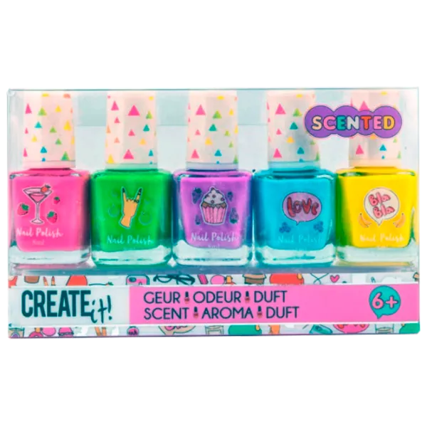 Set de creație Create it Nail Polish Geur 84149 6+/ Multicolor Multicolor photo 1