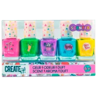 Set de creație Create it Nail Polish Geur 84149 6+/ Multicolor Multicolor