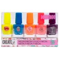 Set de creație Create it Nail Polish Neon 84514 6+/ Multicolor Multicolor