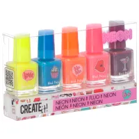 Set de creație Create it Nail Polish Neon 84514 6+/ Multicolor Multicolor photo 3