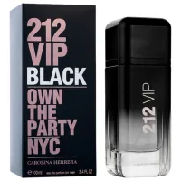 Парфюм для мужчин Carolina Herrera 212 VIP BLACK Парфюмерная вода / Фужерный 