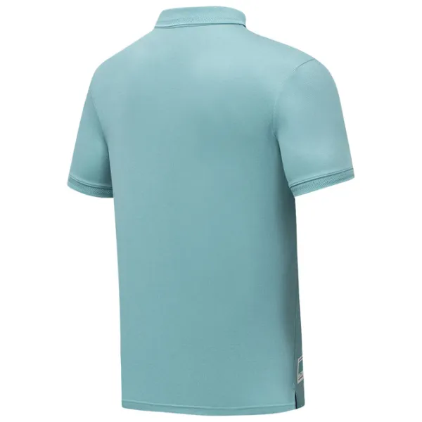 Tricou polo pentru bărbați Li-Ning APLT019-7B Green photo 2 Tricou polo pentru bărbați Li-Ning APLT019-7B Green photo 2