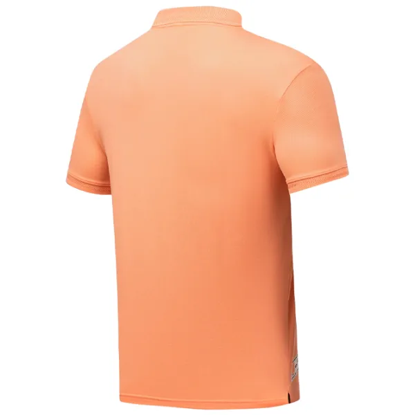 Tricou polo pentru bărbați Li-Ning APLT019-1B Orange photo 3 Tricou polo pentru bărbați Li-Ning APLT019-1B Orange photo 3