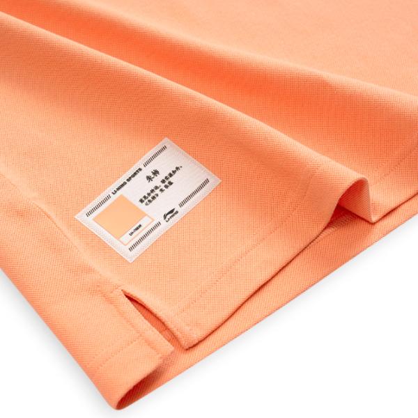 Tricou polo pentru bărbați Li-Ning APLT019-1B Orange photo 4 Tricou polo pentru bărbați Li-Ning APLT019-1B Orange photo 4