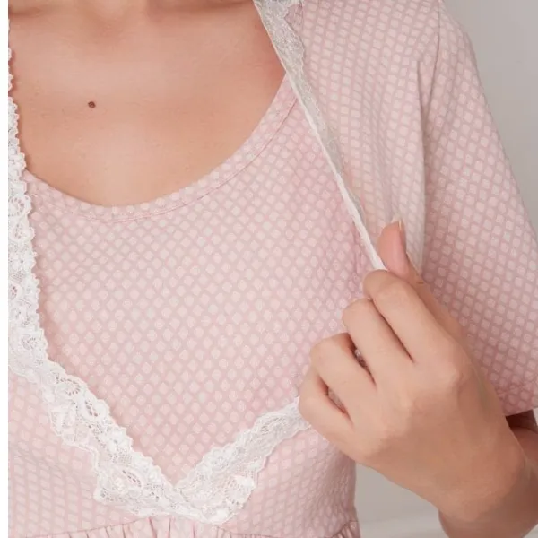 Ночная рубашка для женщин Ajure T4100 S/ Pink photo 5
