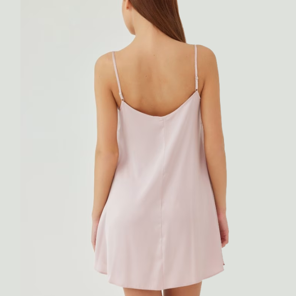 Cămașă de noapte pentru femei Ajure M4195 M/ Powder pink photo 2