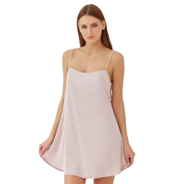 Ночная рубашка для женщин Ajure M4195 S/ Powder pink photo 1