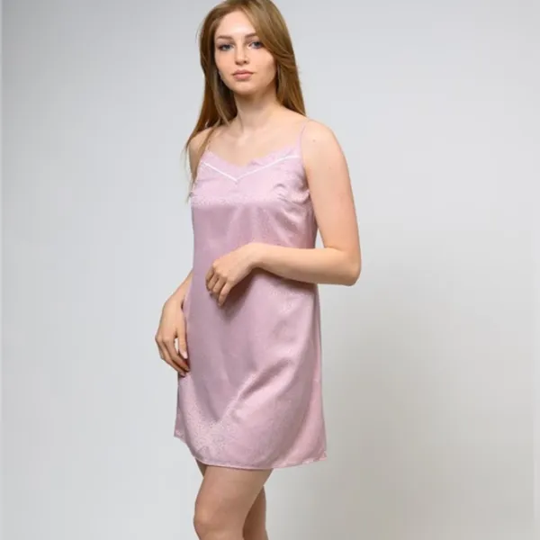 Ночная рубашка для женщин Ajure M4200 M/ Powder pink photo 4