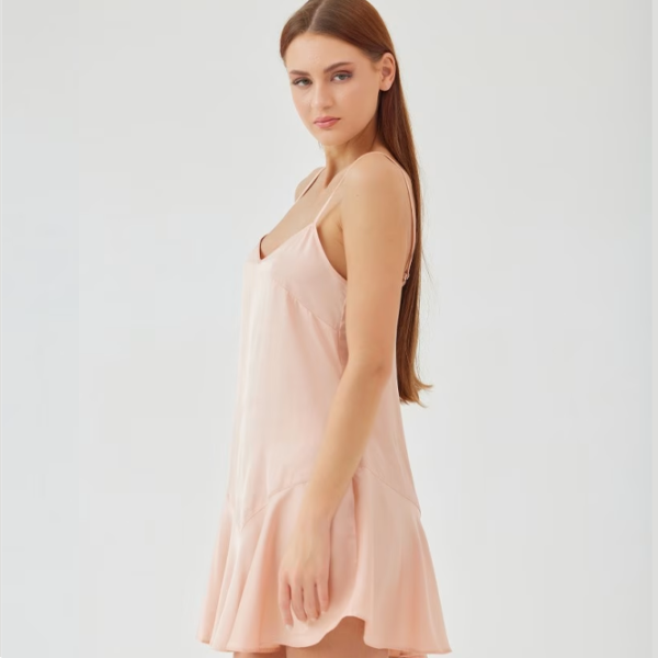 Cămașă de noapte pentru femei Ajure M4207 XS/ Powder pink photo 3