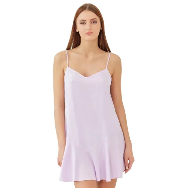 Cămașă de noapte pentru femei Ajure M4207 S/ Pastel Purple photo 1