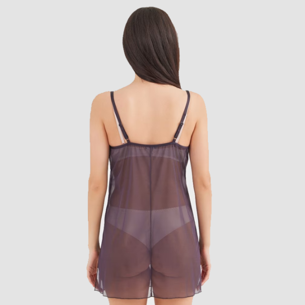 Ночная рубашка для женщин Ajure P4202 S/ Brown Red photo 2