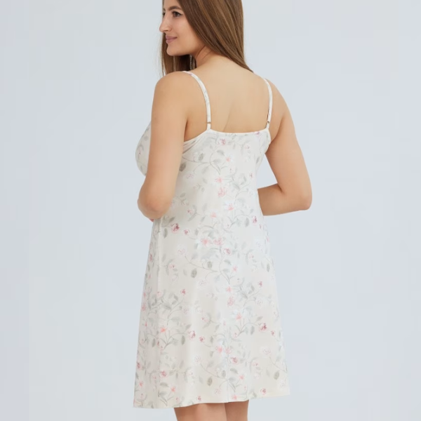Cămașă de noapte pentru femei Ajure V4192 S/ Beige photo 2