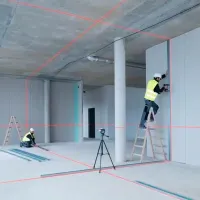 Nivelă lazer Bosch GLL 3-80C Linear/ Acumulator photo 4