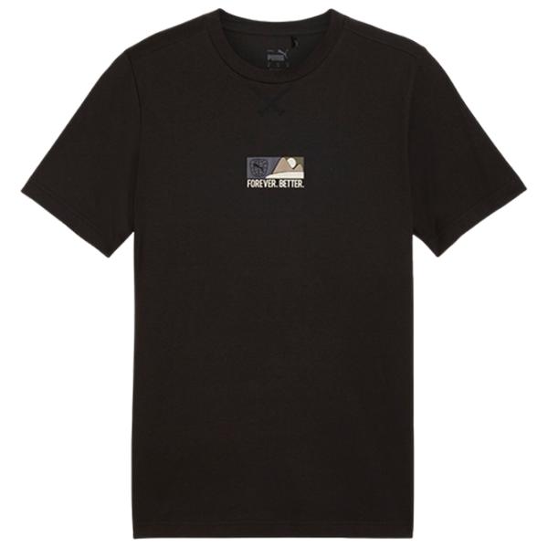 Футболка для мужчин Puma Better Sportswear Tee 100% хлопок/ Black photo 1