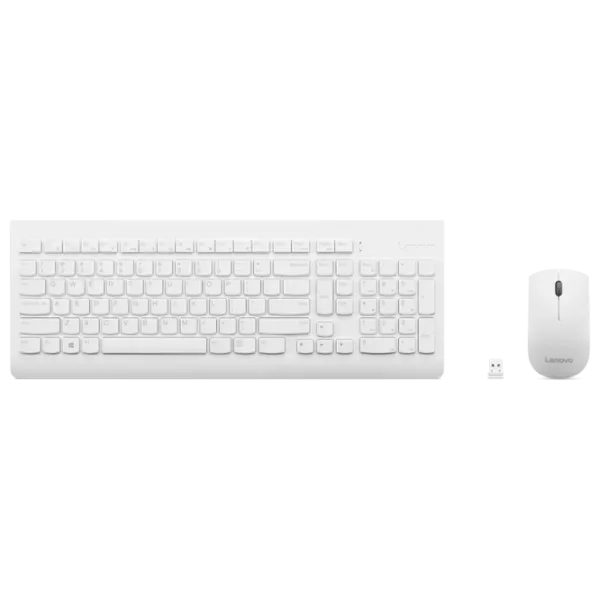 Tastatura & Mouse Lenovo 510 Wireless Fără fir/ White photo 1