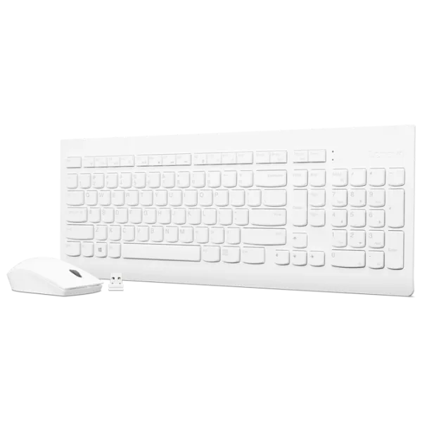 Tastatura & Mouse Lenovo 510 Wireless Fără fir/ White photo 2