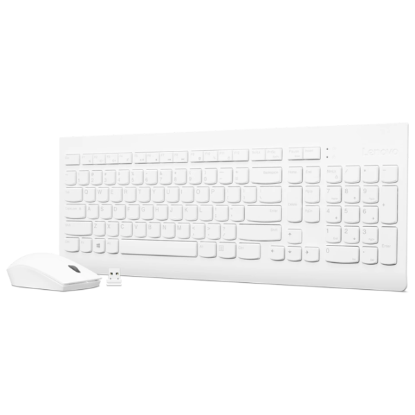 Tastatura & Mouse Lenovo 510 Wireless Fără fir/ White photo 2