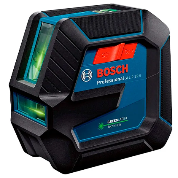 Лазерный нивелир Bosch GLL 2-15 G Линейный/ Аккумулятор photo 1