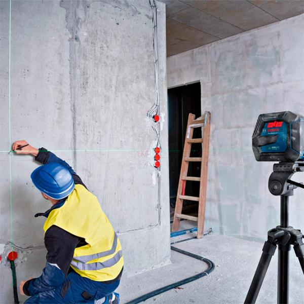 Лазерный нивелир Bosch GLL 2-15 G Линейный/ Аккумулятор photo 8